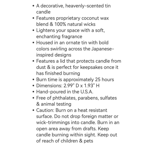 Voluspa Candle Santiago Huckleberry 4 oz - Picture 12 of 12